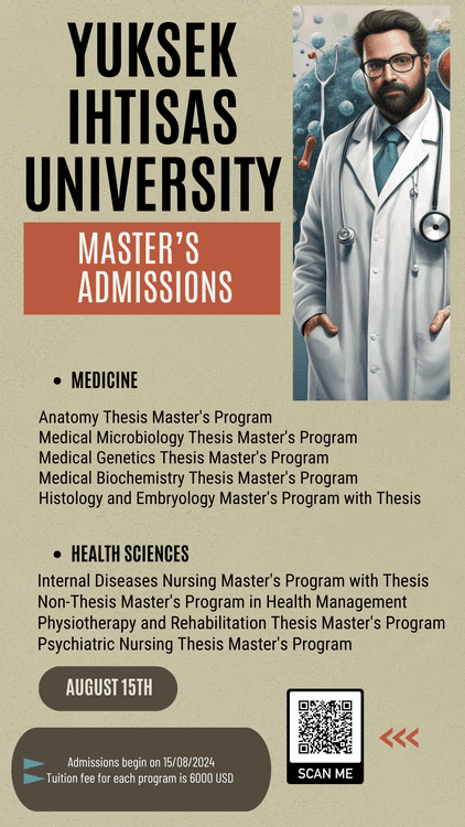 Master's Admissions Have Begun!